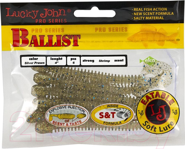 Изображение товара Мягкая приманка Lucky John Pro Series Ballist / 140129-CA35 (6шт)
