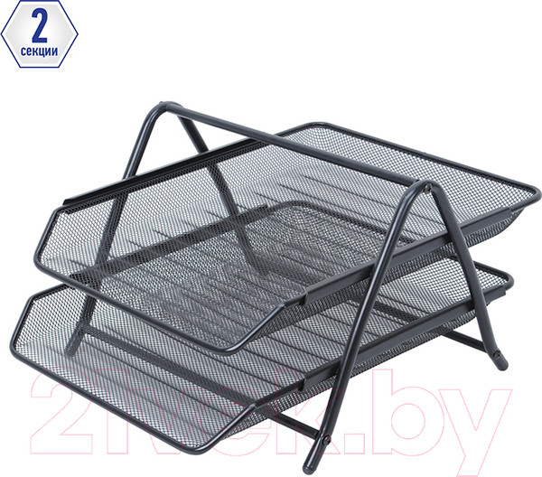 Изображение товара Лоток для бумаг Berlingo Steel&Style / BMs_41022 (черный)