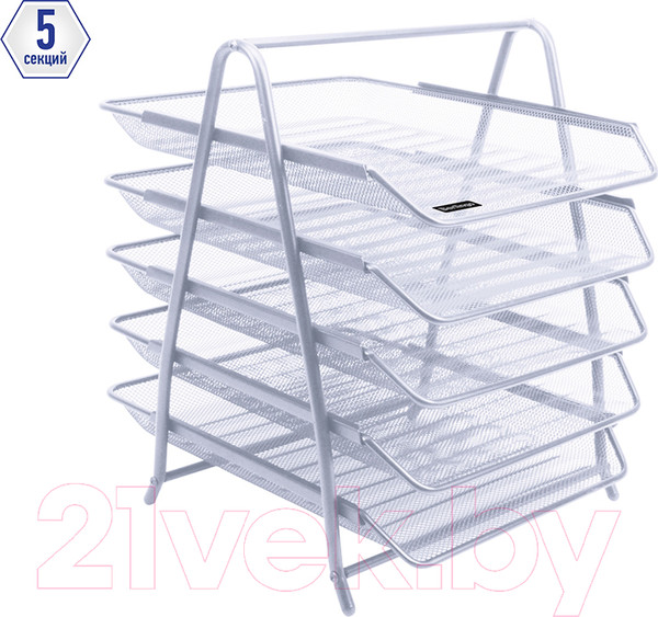 Изображение товара Лоток для бумаг Berlingo Steel&Style / BMs_41051 (серебристый)