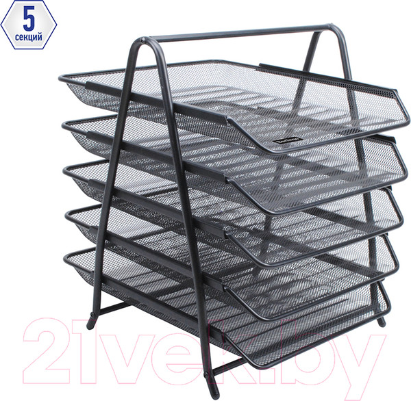 Изображение товара Лоток для бумаг Berlingo Steel&Style / BMs_41052 (черный)