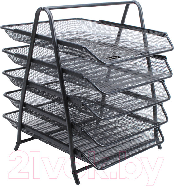 Изображение товара Лоток для бумаг Berlingo Steel&Style / BMs_41052 (черный)