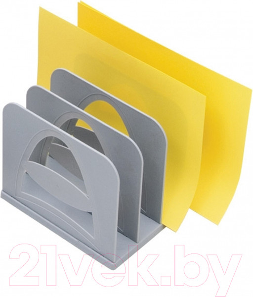 Изображение товара Лоток для бумаг Стамм СО01 (серый)