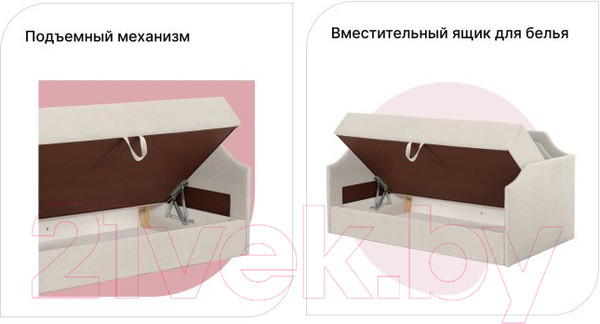 Изображение товара Диван Мебельград Флай 1900 Стандарт (мора бежевый)