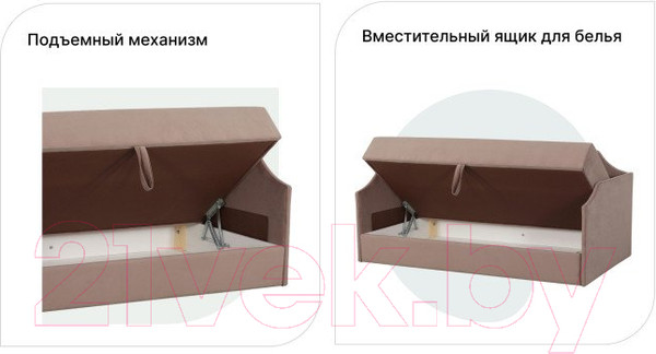 Изображение товара Диван Мебельград Флай 1900 Стандарт (джаз коричневый)
