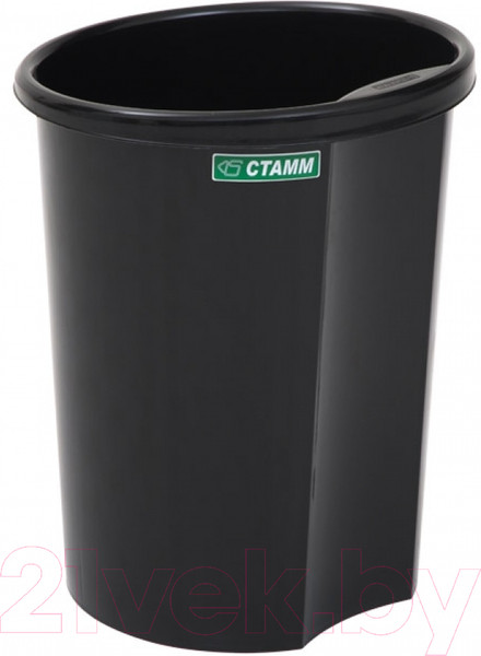 Изображение товара Корзина для бумаг Стамм КР11 (черный)