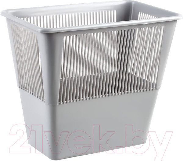 Изображение товара Корзина для бумаг Стамм КР32 (серый)