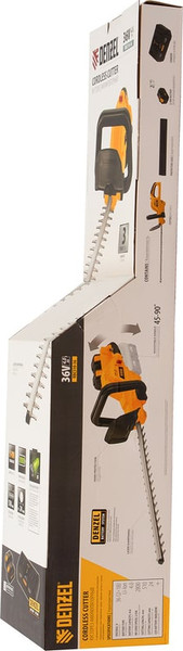 Изображение товара Кусторез аккумуляторный Denzel RBC510-36 / 59410