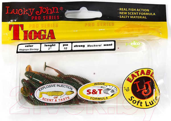 Изображение товара Мягкая приманка Lucky John Pro Series Tioga / 140102-085 (10шт)