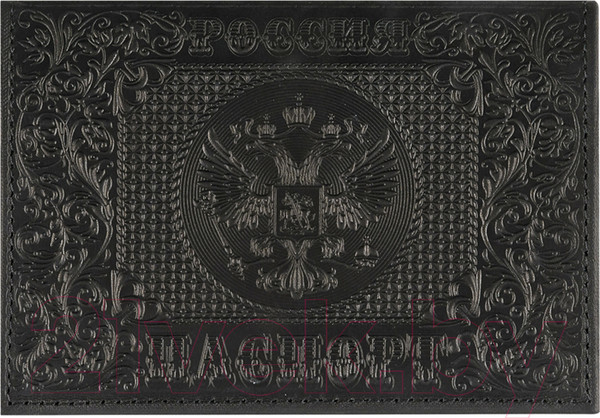 Изображение товара Обложка на паспорт OfficeSpace Россия / 339841 (черный)