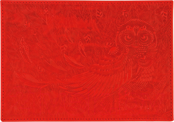 Изображение товара Обложка на паспорт OfficeSpace Сова / 339852 (красный)