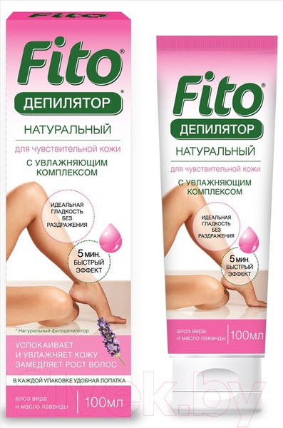 Изображение товара Крем для депиляции Fito Косметик Увлажняющий комплекс для чувствительной кожи (100мл)