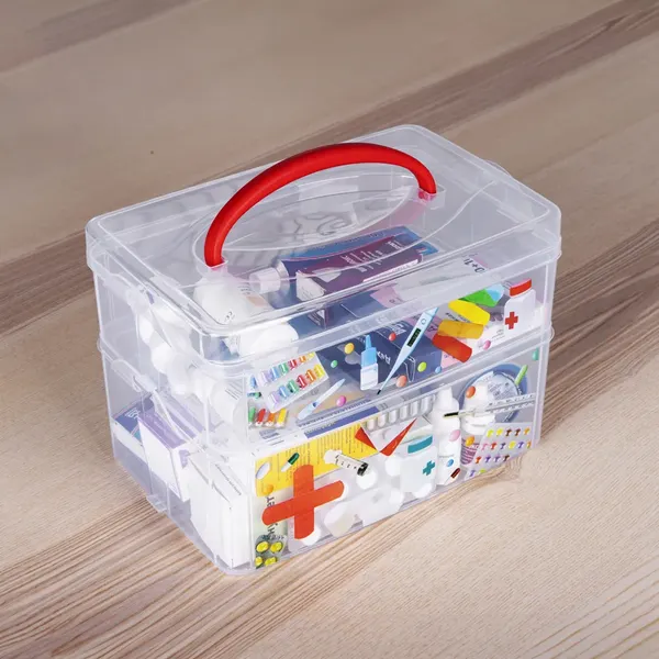 Изображение товара Контейнер для лекарств Econova Multi box / 43123340152 (бесцветный)
