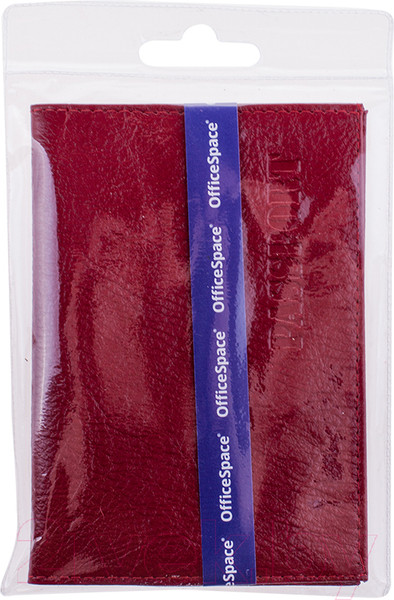 Изображение товара Обложка на паспорт OfficeSpace KPs_1646 / 176871 (красный)
