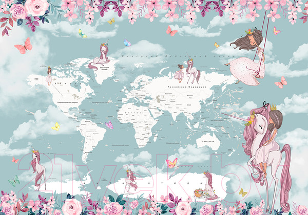 Изображение товара Фотообои листовые Citydecor Princess 9 (200x140)