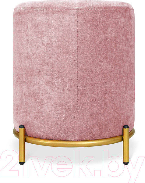 Изображение товара Пуф Sheffilton SHT-B7 (пыльная роза/золото)