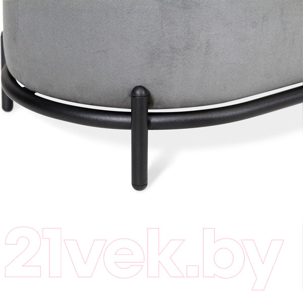 Изображение товара Пуф Sheffilton SHT-B7 (угольно-серый/черный муар)