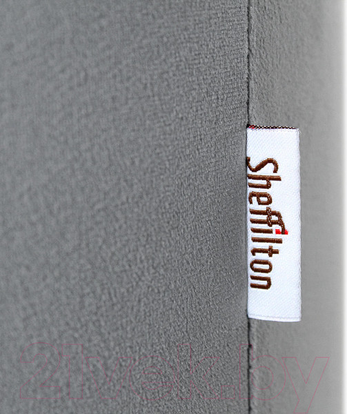 Изображение товара Пуф Sheffilton SHT-B7 (угольно-серый/черный муар)