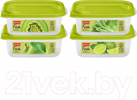 Изображение товара Контейнер Phibo Фреш / 431151809 (зеленый)