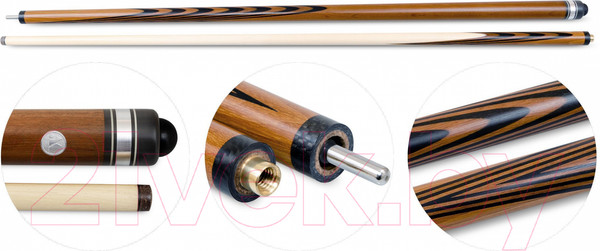 Изображение товара Кий Weekend Классика / 22.005.62.0 (термограб/коричневый/черный)