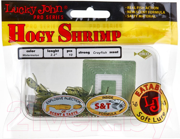 Изображение товара Мягкая приманка Lucky John Pro Series Hogy Shrimp / 140163-PA01 (10шт)