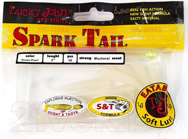 Изображение товара Мягкая приманка Lucky John Pro Series Spark Tail / 140166-033 (10шт)