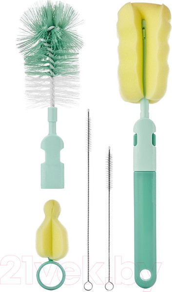 Изображение товара Набор ершиков для бутылочки Roxy-Kids Для бутылочек / RFD-007 (5шт)