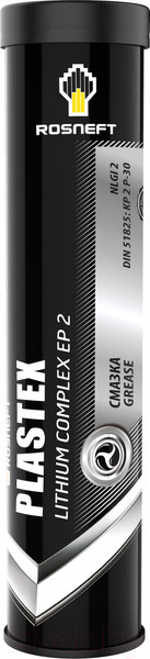 Изображение товара Смазка техническая Роснефть Plastex Lithium Complex EP 2 (400г)