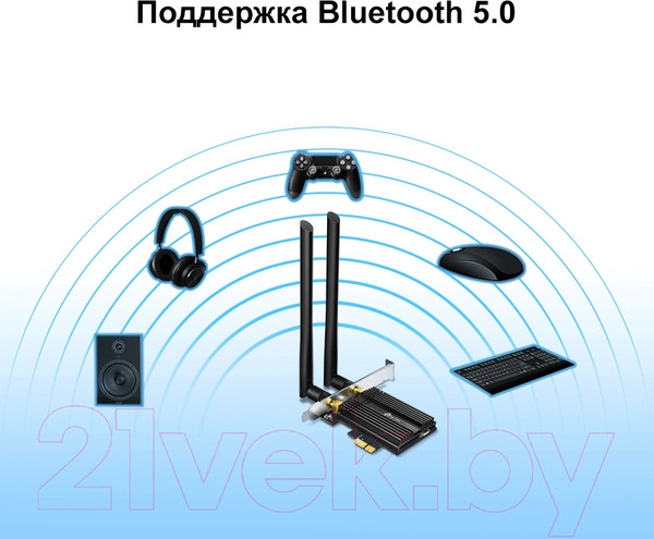 Изображение товара Wi-Fi/Bluetooth-адаптер TP-Link Archer TX50E