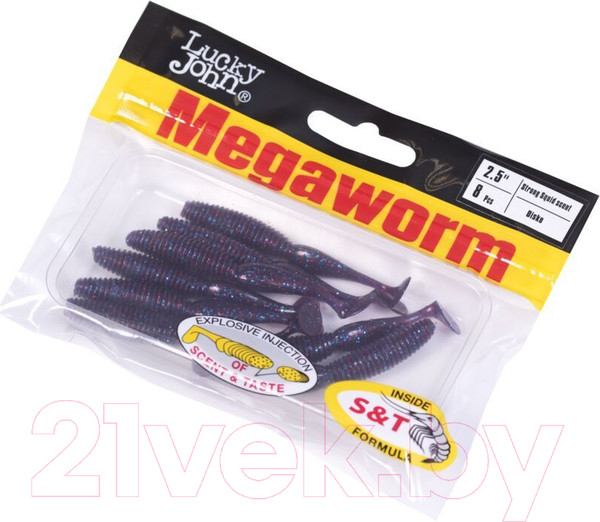 Изображение товара Мягкая приманка Lucky John Pro Series Megaworm / 140190-S63 (7шт)