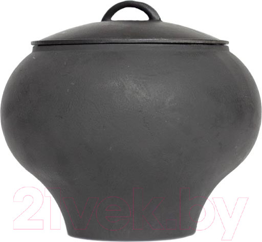 Изображение товара Горшочек для запекания Балезинский ЛМЗ С крышкой (1.5л)