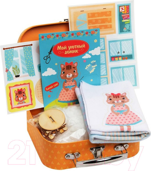 Изображение товара Набор для творчества Bumbaram Мой уютный домик. Кошечка / dd-3