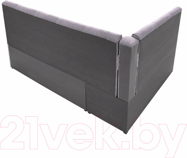 Изображение товара Уголок кухонный мягкий Аквилон Айриш СМ левый (эмилия смок)