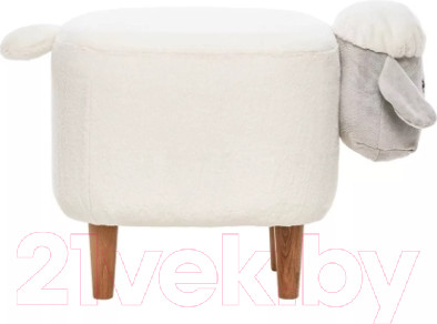 Изображение товара Пуф Импэкс Leset Lamb Combi (мех К-2 №51-1/мех 39 №273)