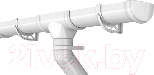 Изображение товара Муфта водосточная Технониколь Оптима 054384 (белый)