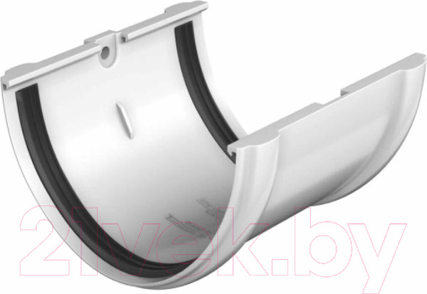 Изображение товара Соединитель желобов Технониколь Оптима 054395 (белый)