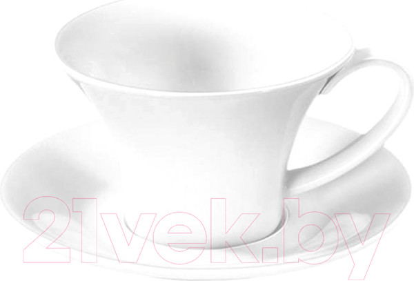 Изображение товара Чашка с блюдцем Wilmax WL-993170/AB
