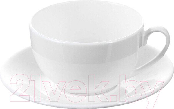 Изображение товара Чашка с блюдцем Wilmax WL-993190/AB