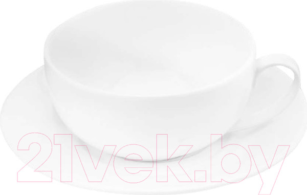 Изображение товара Чашка с блюдцем Wilmax WL-993232/AB