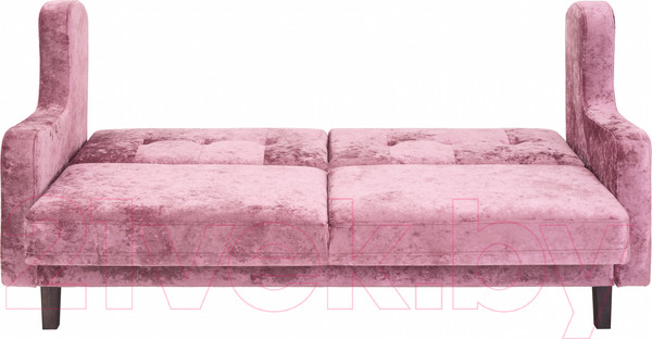 Изображение товара Диван KRONES Тесей 2 (велюр розовый перламутр)