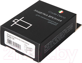 Изображение товара Защелка врезная Code Deco 5400-BLM (черный)