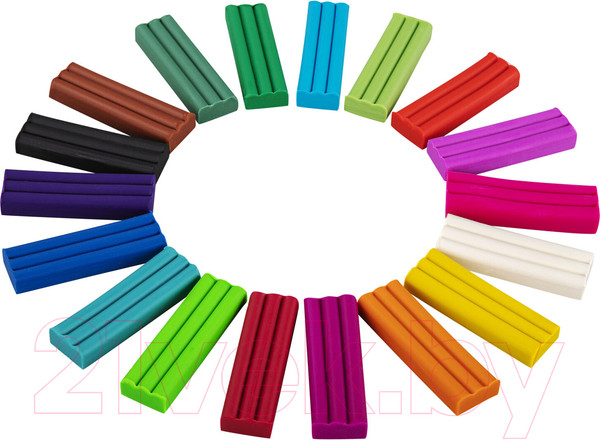 Изображение товара Пластилин восковой Brauberg Kids / 106497 (18цв)