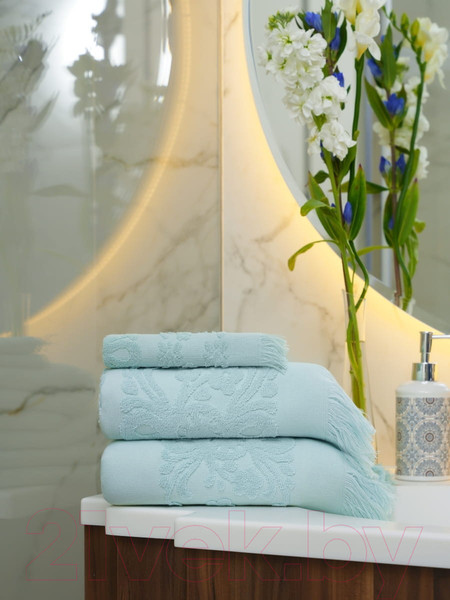 Изображение товара Полотенце Arya Isabel Soft / 8680943040749 (мятный)