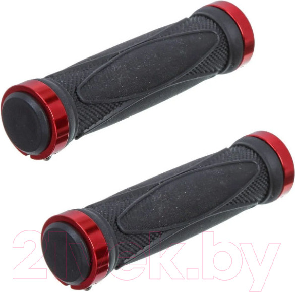 Изображение товара Грипсы для велосипеда STG HL-G202 / Х68693-5 (черный/красный)