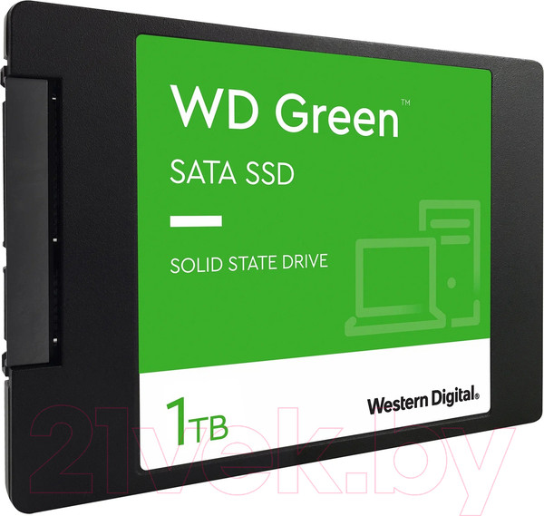 Изображение товара SSD диск Western Digital Green 1Tb (WDS100T3G0A)