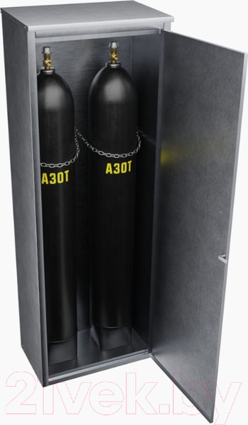 Изображение товара Шкаф для газового баллона Steel-expert ШБ2 40л / 0.7мм (азот)