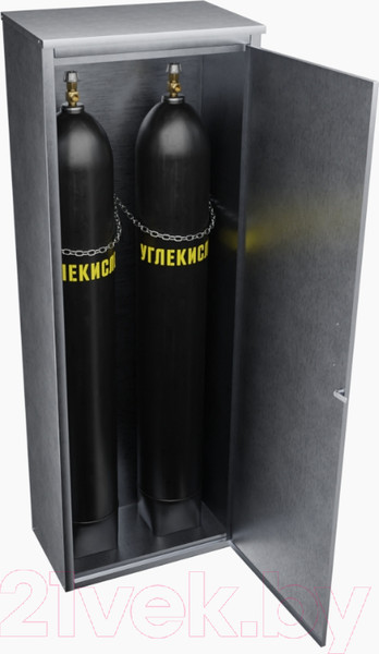 Изображение товара Шкаф для газового баллона Steel-expert ШБ2 40л / 0.7мм (углекислота)