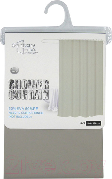 Изображение товара Шторка-занавеска для ванны DomiNado JS160002