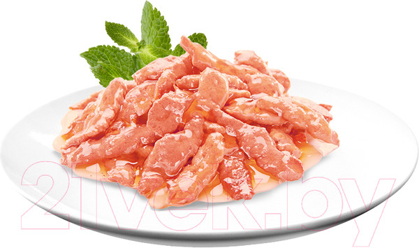 Изображение товара Влажный корм для кошек Sheba Ломтики в соусе. Лосось (75г)