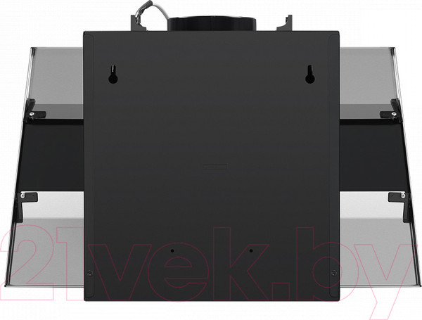 Изображение товара Вытяжка наклонная Maunfeld Bridge 60 (нержавеющая сталь/черное стекло)