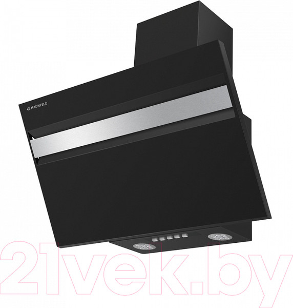 Изображение товара Вытяжка наклонная Maunfeld Bridge Line 60 (сатин/черный)